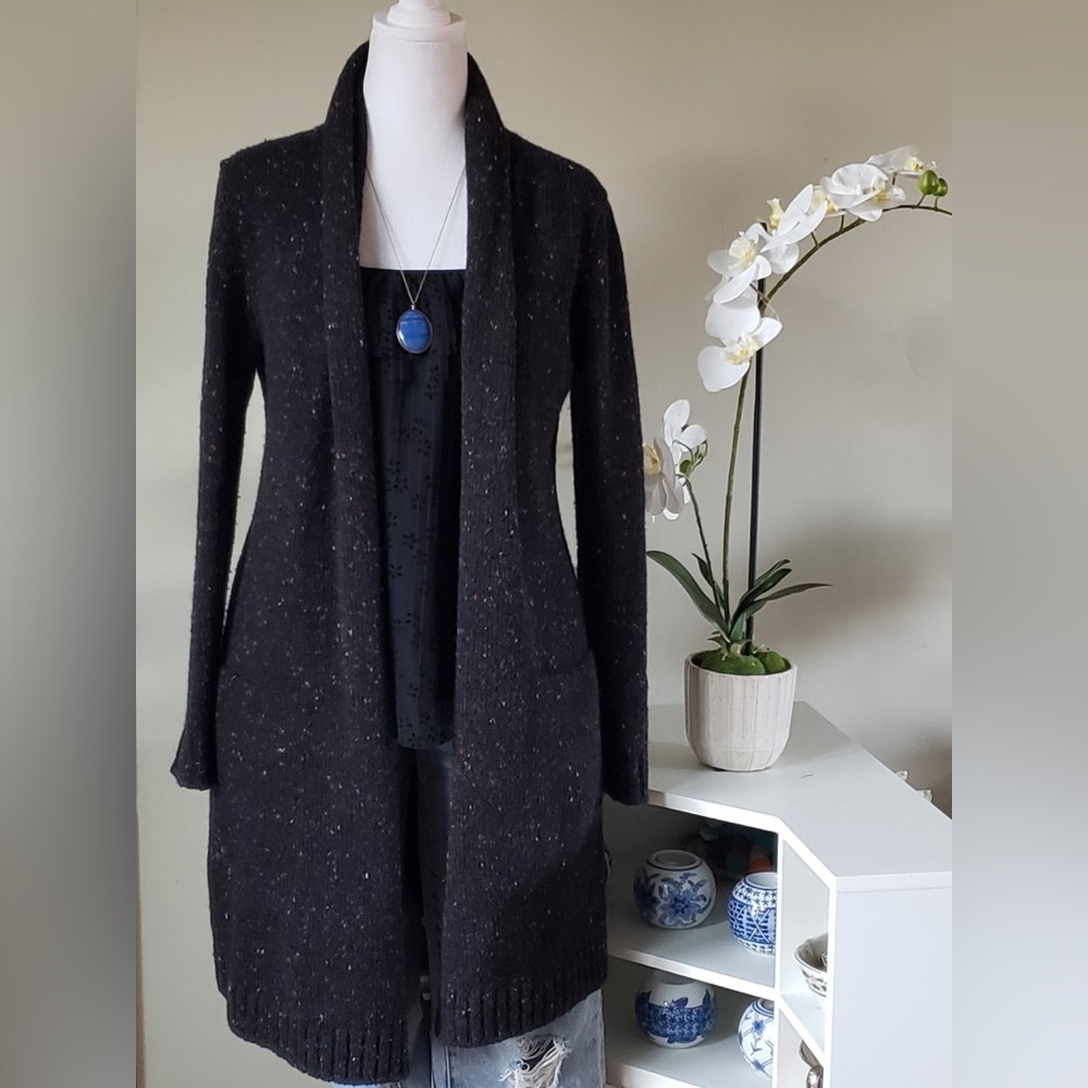 Pre owned AKRIS punto knit long cardigan in excellent condition